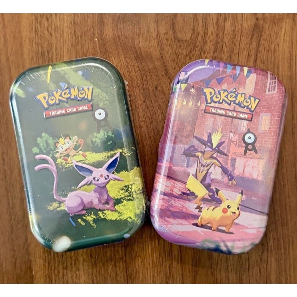 Pokémon TCG Celebration Mini Tin 2-Pack Pikachu Espeon 60ct Standard 2026